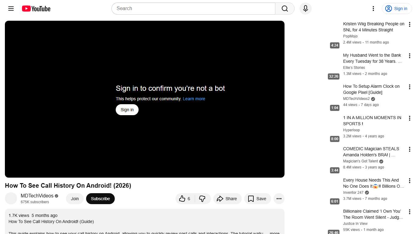 How To See Call History On Android! (2026) - YouTube